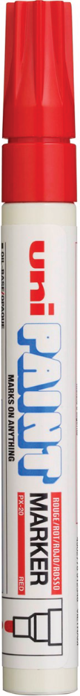 Picture of ปากกาเพ้นท์ ยูนิ UNI PAINT MARKER PX-20 RED