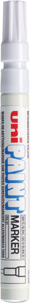 รูปภาพของ ปากกาเพ้นท์ ยูนิ UNI PAINT MARKER PX-21 WHITE
