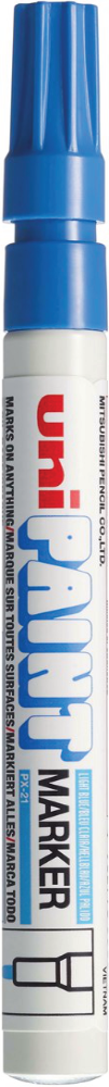 Picture of ปากกาเพ้นท์ ยูนิ UNI PAINT MARKER PX-21 LIGHT BLUE