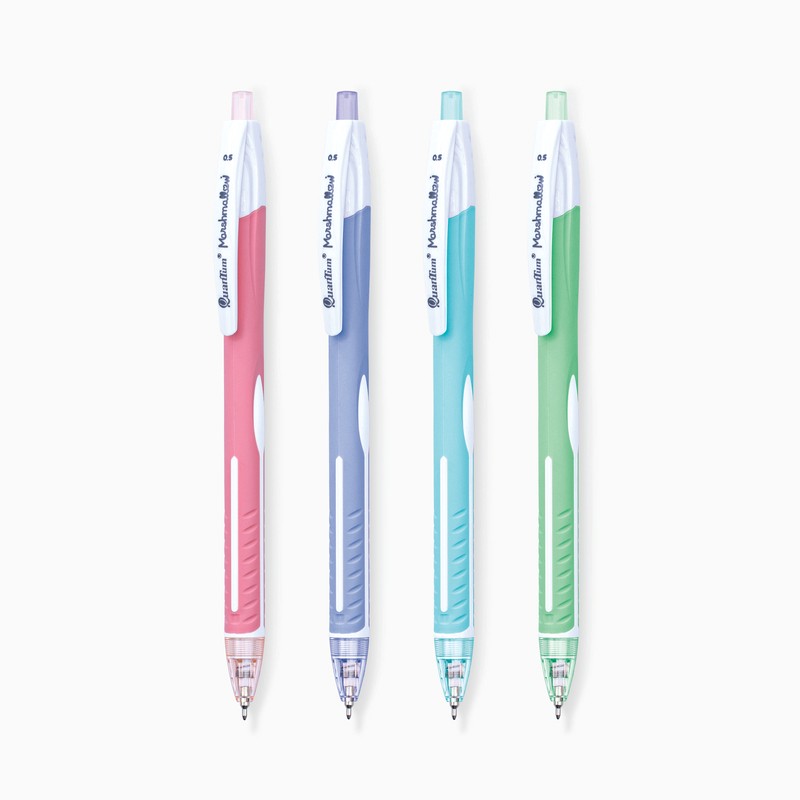 รูปภาพของ ควอนตั้มปากกา มาร์ชเมลโล่ 0.5 สีน้ำเงิน คละสี