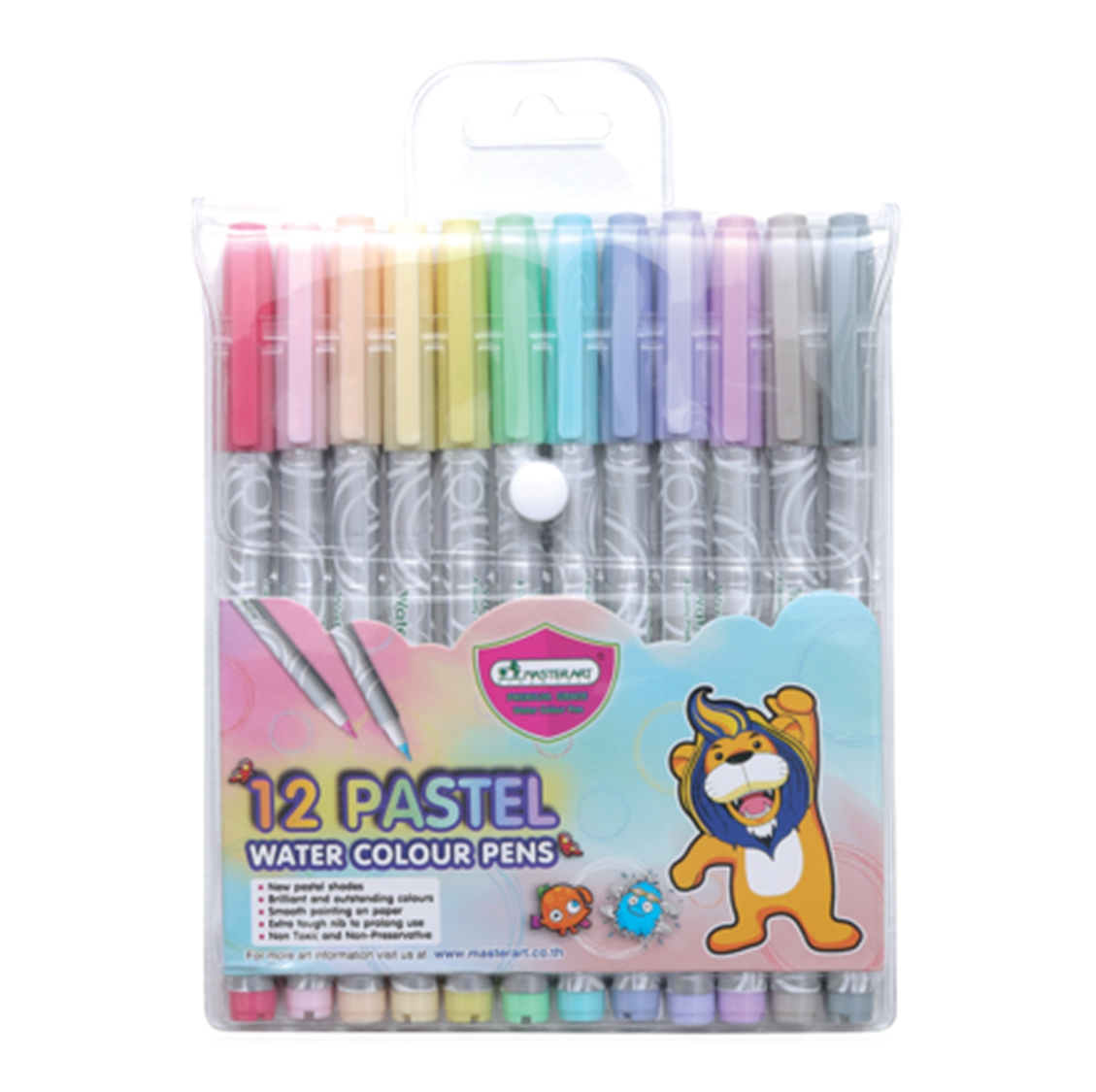 Picture of Master Art มาสเตอร์อาร์ตปากกาสีเมจิก พาสเทล 12สี
