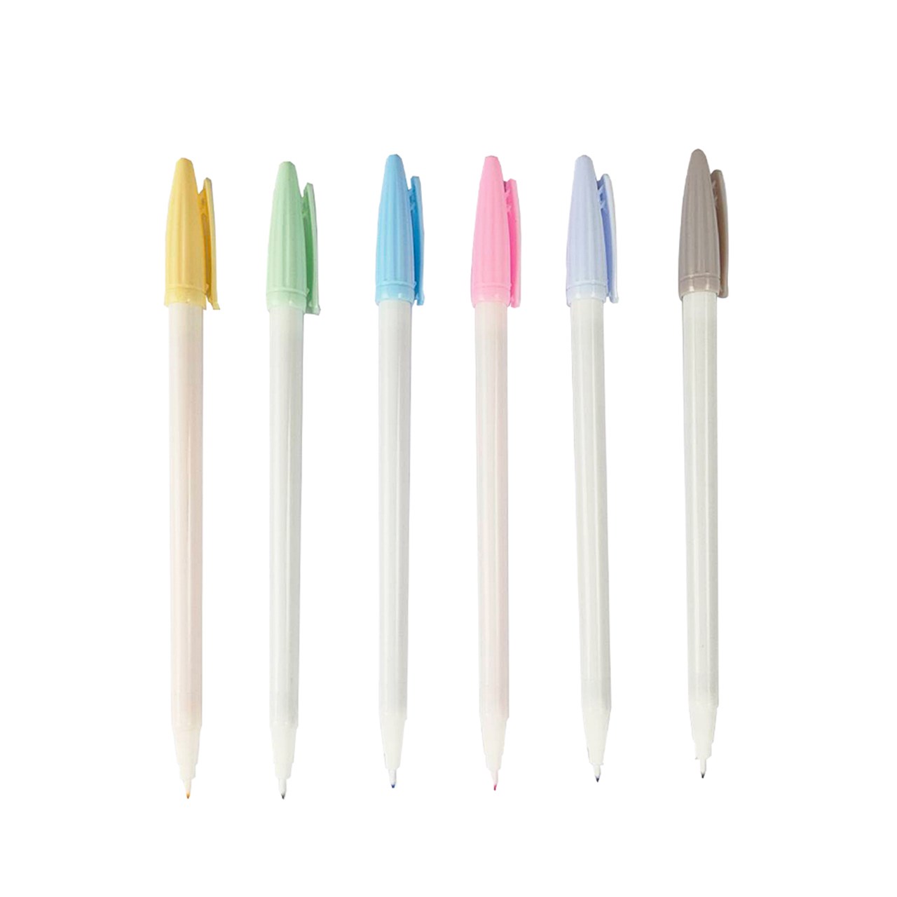 รูปภาพของ MINAMI (มินามิ) ปากกาสีน้ำ SIGNING PEN สีพาสเทล ชุด 6 สี, รูปภาพ 5