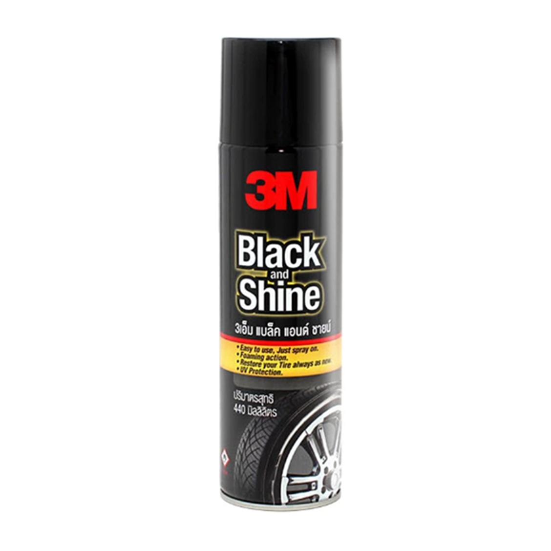 Picture of 3M โฟมทำความสะอาดและเคลือบเงายางรถยนต์ 3M 400มล.