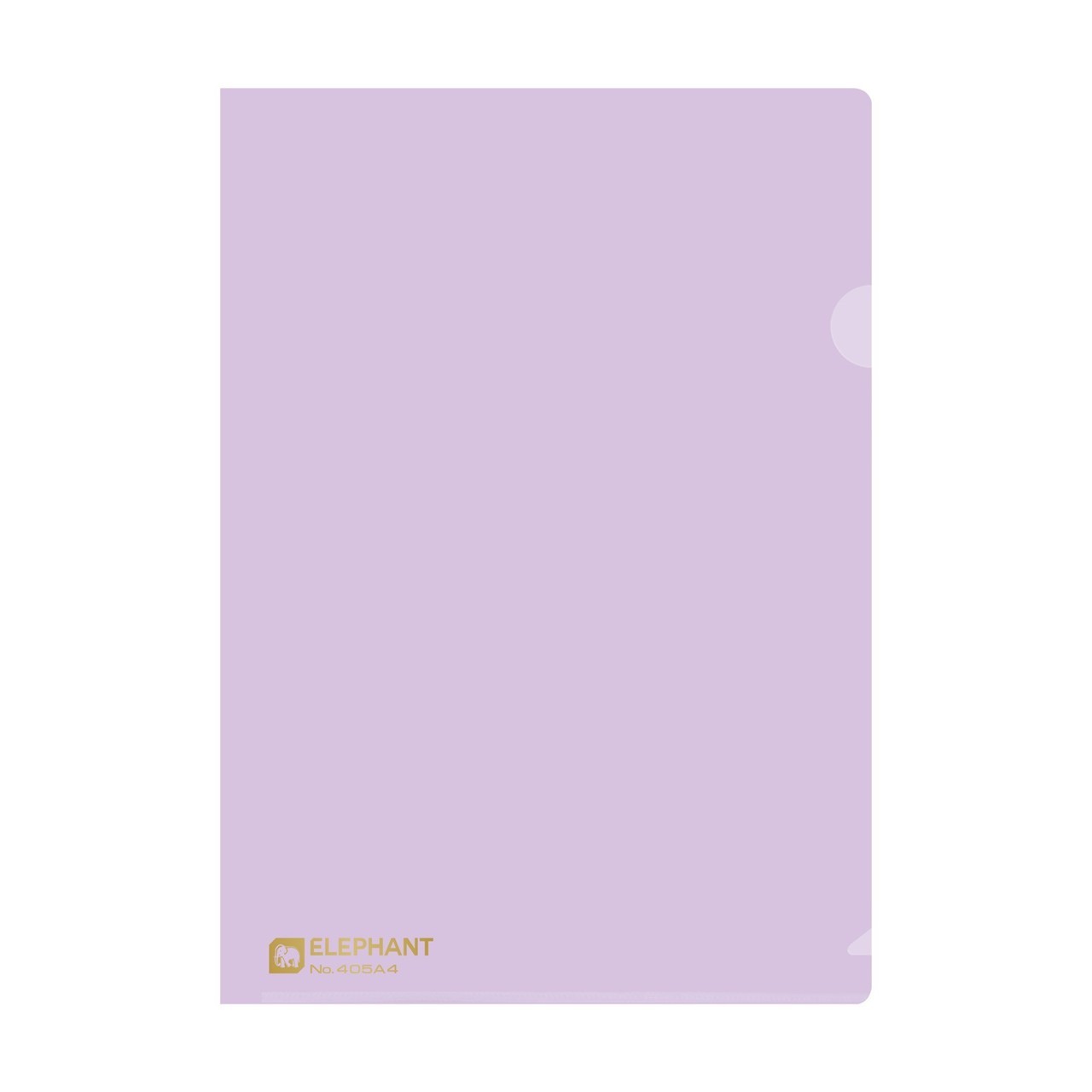 Picture of ตราช้างแฟ้มซองพลาสติก 405A4 ลาเวนเดอร์