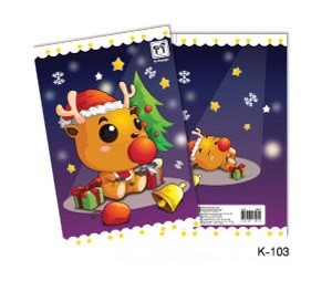 รูปภาพของ สมุดปกอ่อน ตราช้าง K-103, 165 x 240 มม., 60 แกรม, 30 แผ่น