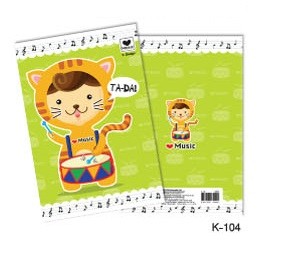 รูปภาพของ สมุดปกอ่อน ตราช้าง K-104, 165 x 240 มม., 60 แกรม, 30 แผ่น