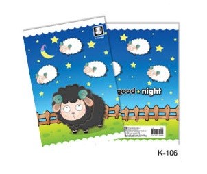 รูปภาพของ สมุดปกอ่อน ตราช้าง K-106, 165 x 240 มม., 60 แกรม, 30 แผ่น