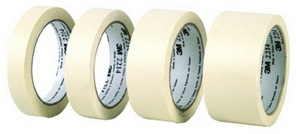 รูปภาพของ เทปกระดาษกาวย่น 3M # 2214, 1" X 25 ม.