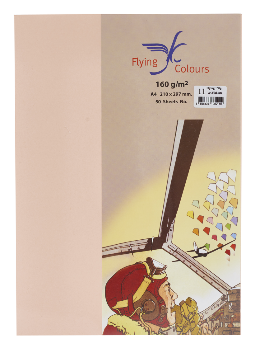 รูปภาพของ กระดาษสีถ่ายเอกสารฟลายอิ้ง (Flying) Colours No.11 สีลูกพีช (50 แผ่น)