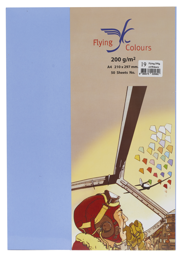 รูปภาพของ กระดาษสีถ่ายเอกสารฟลายอิ้ง (Flying) Colours No.19 สีม่วง (50 แผ่น)