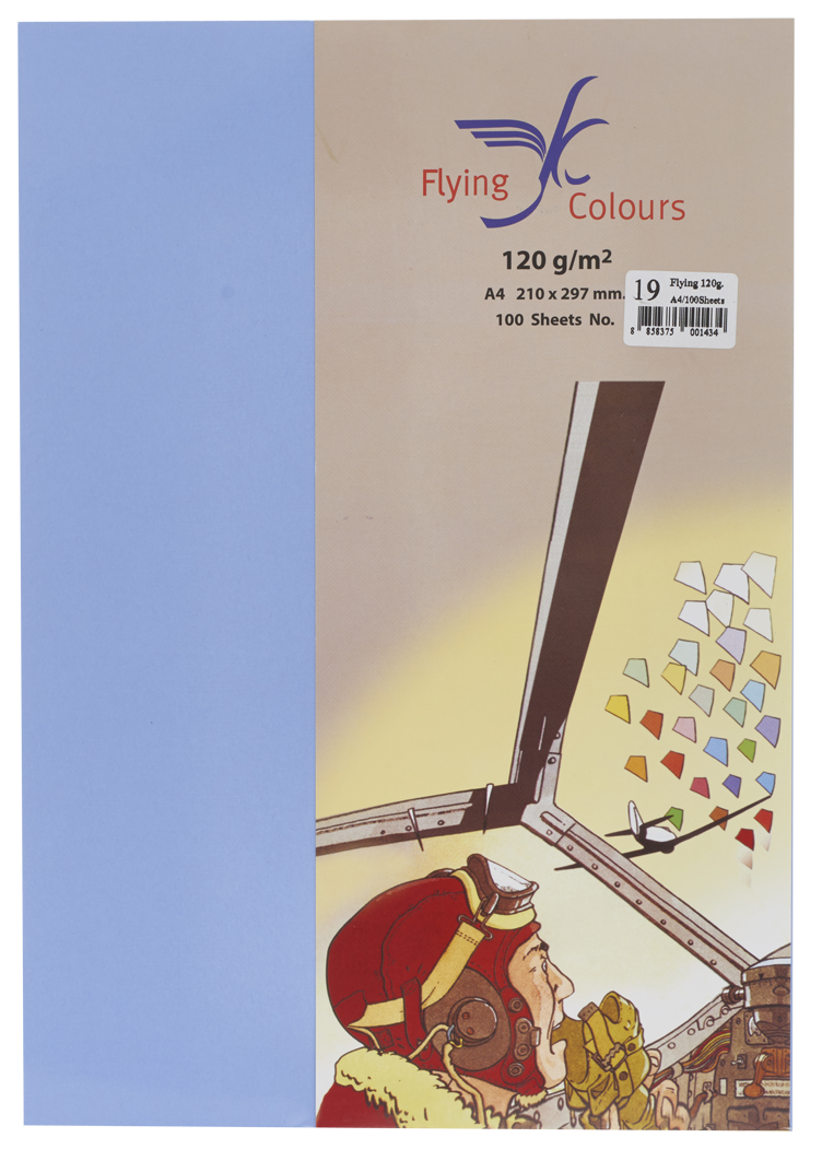 Picture of กระดาษสีถ่ายเอกสารฟลายอิ้ง (Flying) Colours No.19 สีม่วง (100 แผ่น)