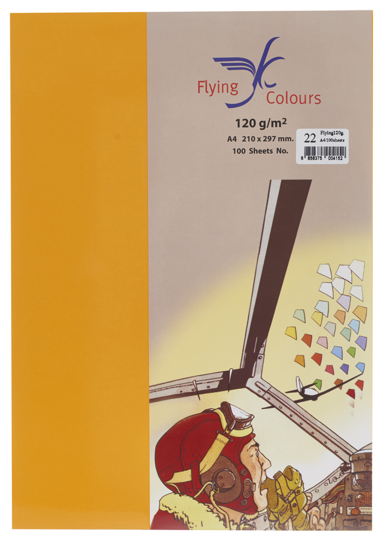 Picture of กระดาษสีถ่ายเอกสารฟลายอิ้ง (Flying) Colours No.22 สีทอง (100 แผ่น)