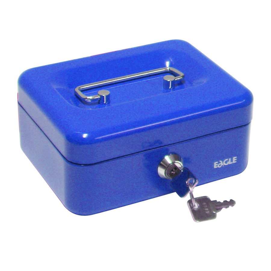 Picture of ตู้เซฟ อีเกิ้ล 8878XS น้ำเงิน 12x15.3x7 cm , 0.6kg