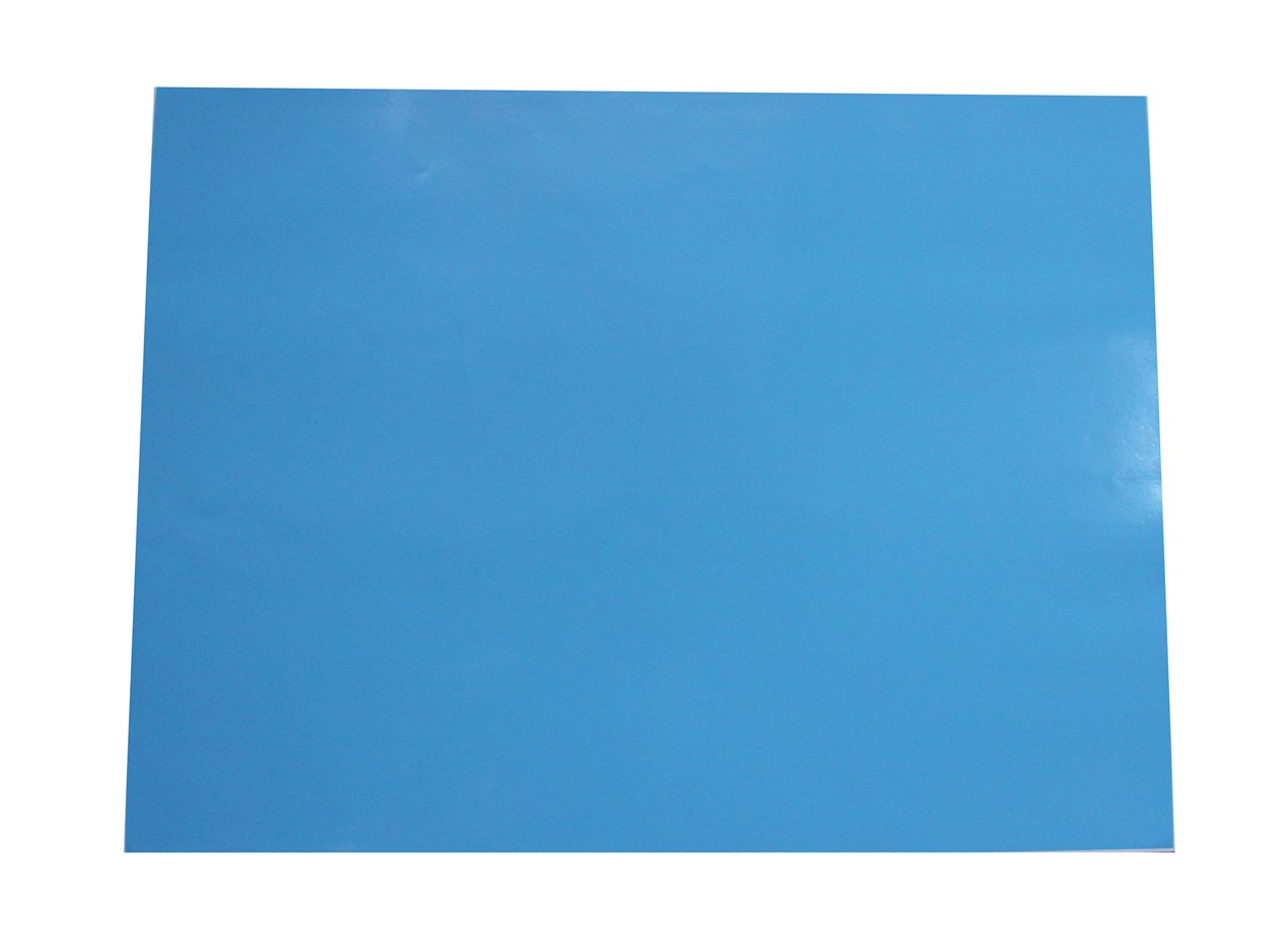 Picture of สติ๊กเกอร์ พีวีซี, 53 x 70 ซม. สีฟ้า (10 แผ่น)