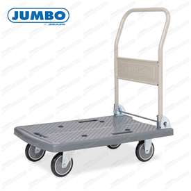 Picture of รถเข็น มือจับพับเก็บ พื้นพลาสติก GP-210J, 80x50.5x87 ซม., 250 กก.
